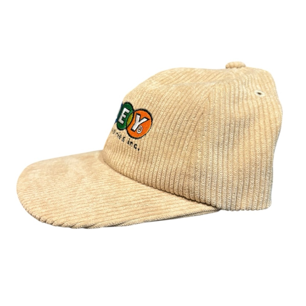 OBEY Visual Industries Corduroy SnapBack Khaki Hat, Tan (Obey Clothing) - Picture 3 of 6